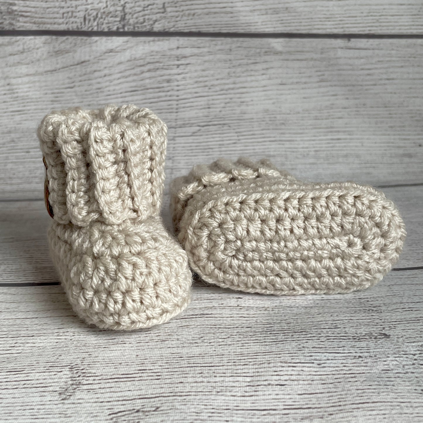 Baby Beanie & Booties Set