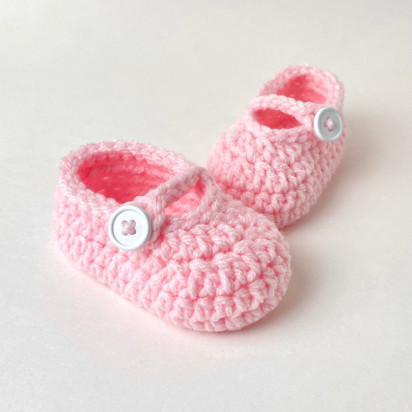 Mary Janes Crochet Pattern (PDF - digital download)