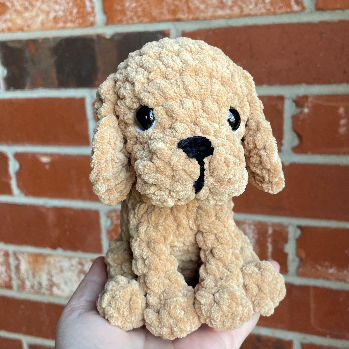 Crocheted Puppy Plushie