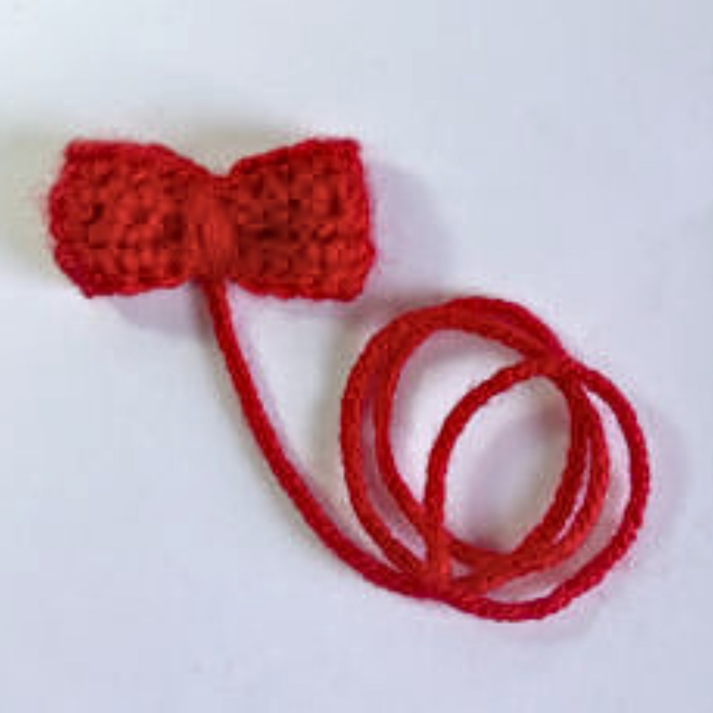 Mini Bow #1 Crochet Pattern (PDF - digital download)
