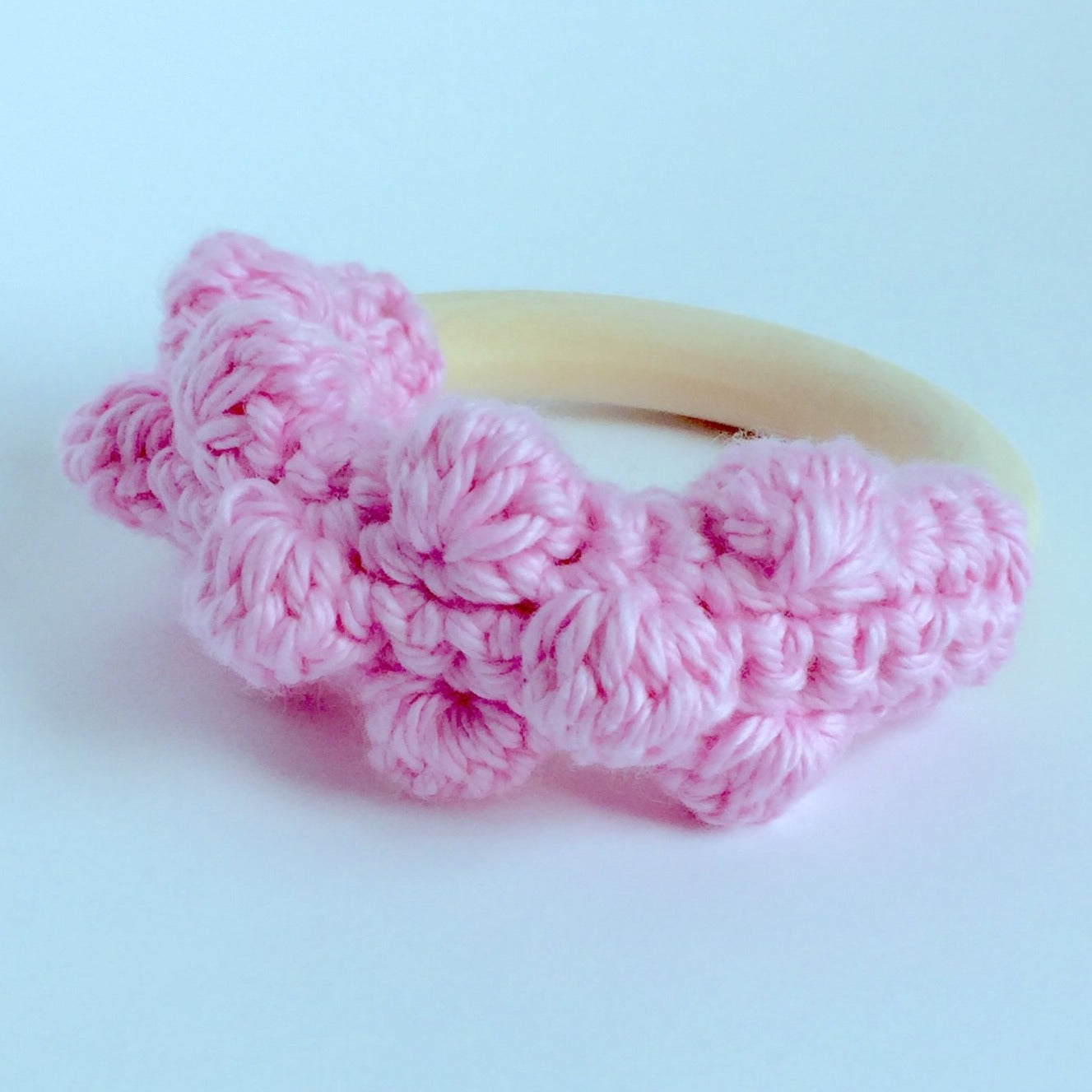 Bobble Baby Teether Crochet Pattern (PDF - digital download)