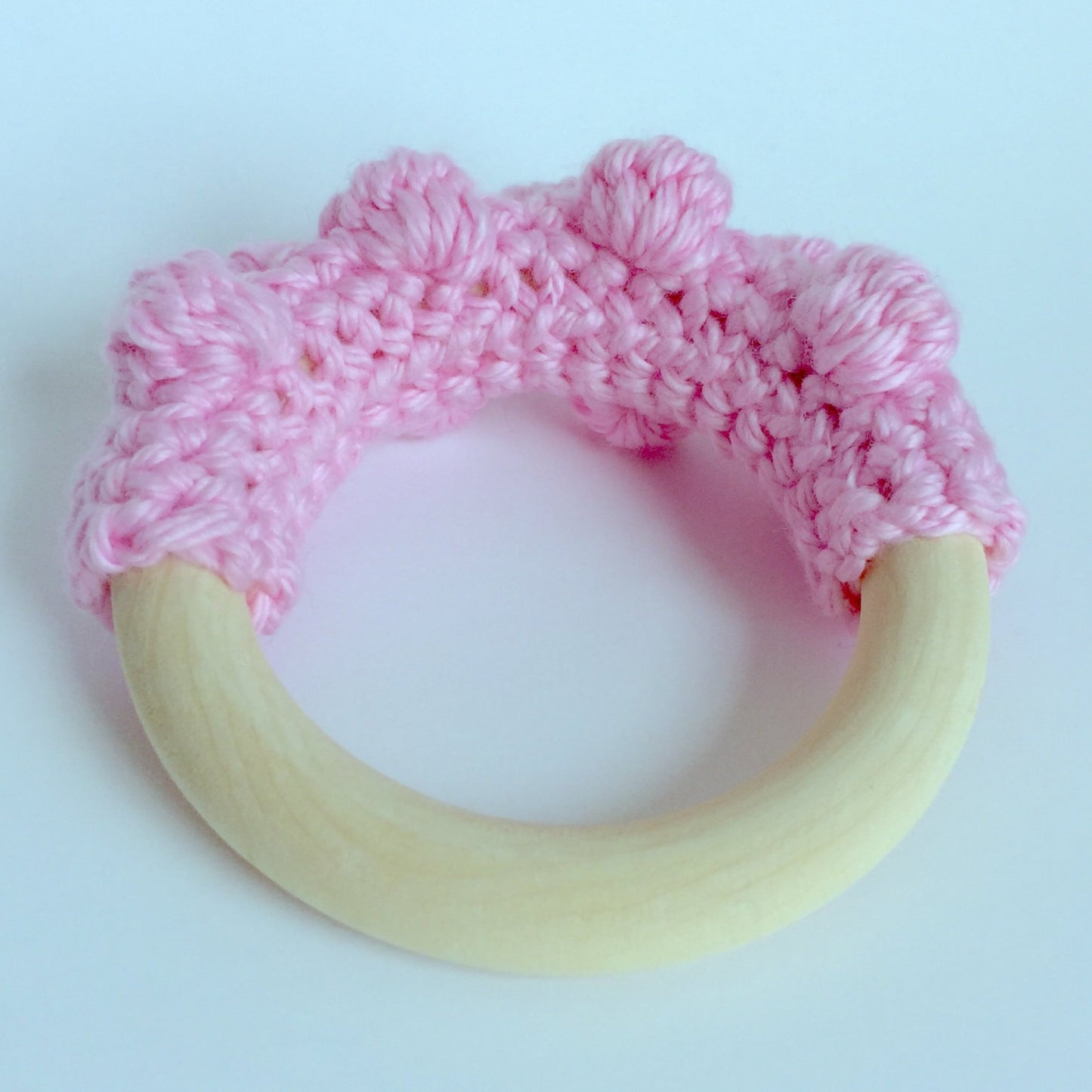 Bobble Baby Teether Crochet Pattern (PDF - digital download)