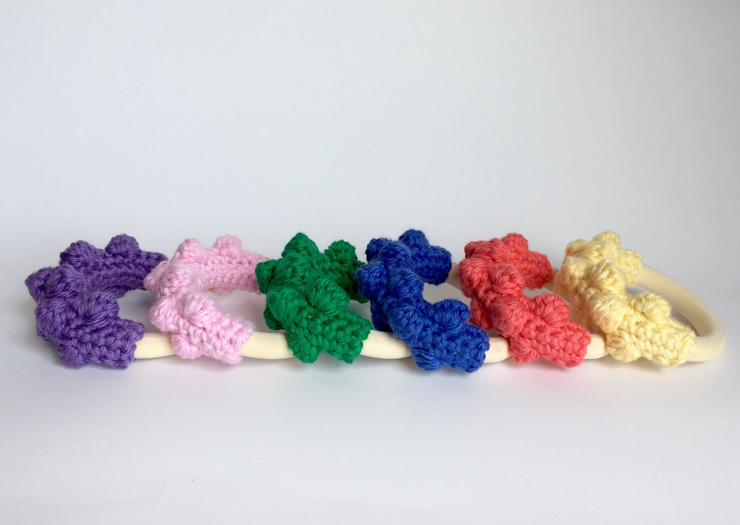 Bobble Baby Teether Crochet Pattern (PDF - digital download)