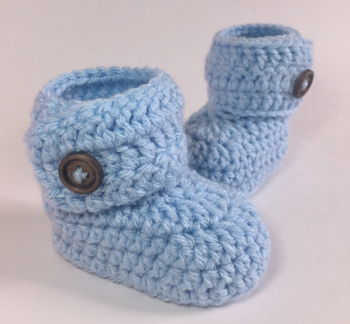 Wrapped Baby Booties Crochet Pattern (PDF - digital download)