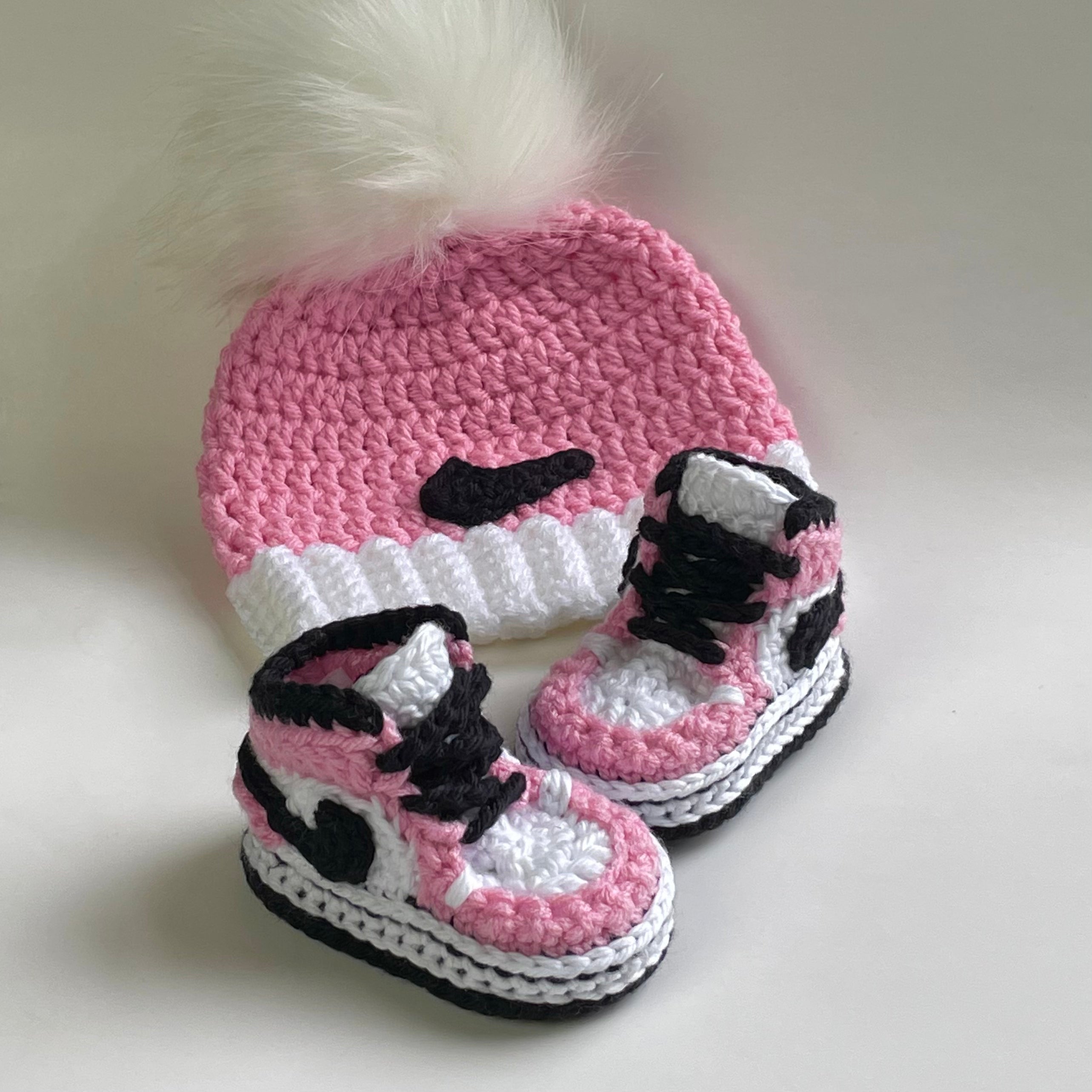 Baby Jordan Hat & Sneaker Set â Aunt B's Loops