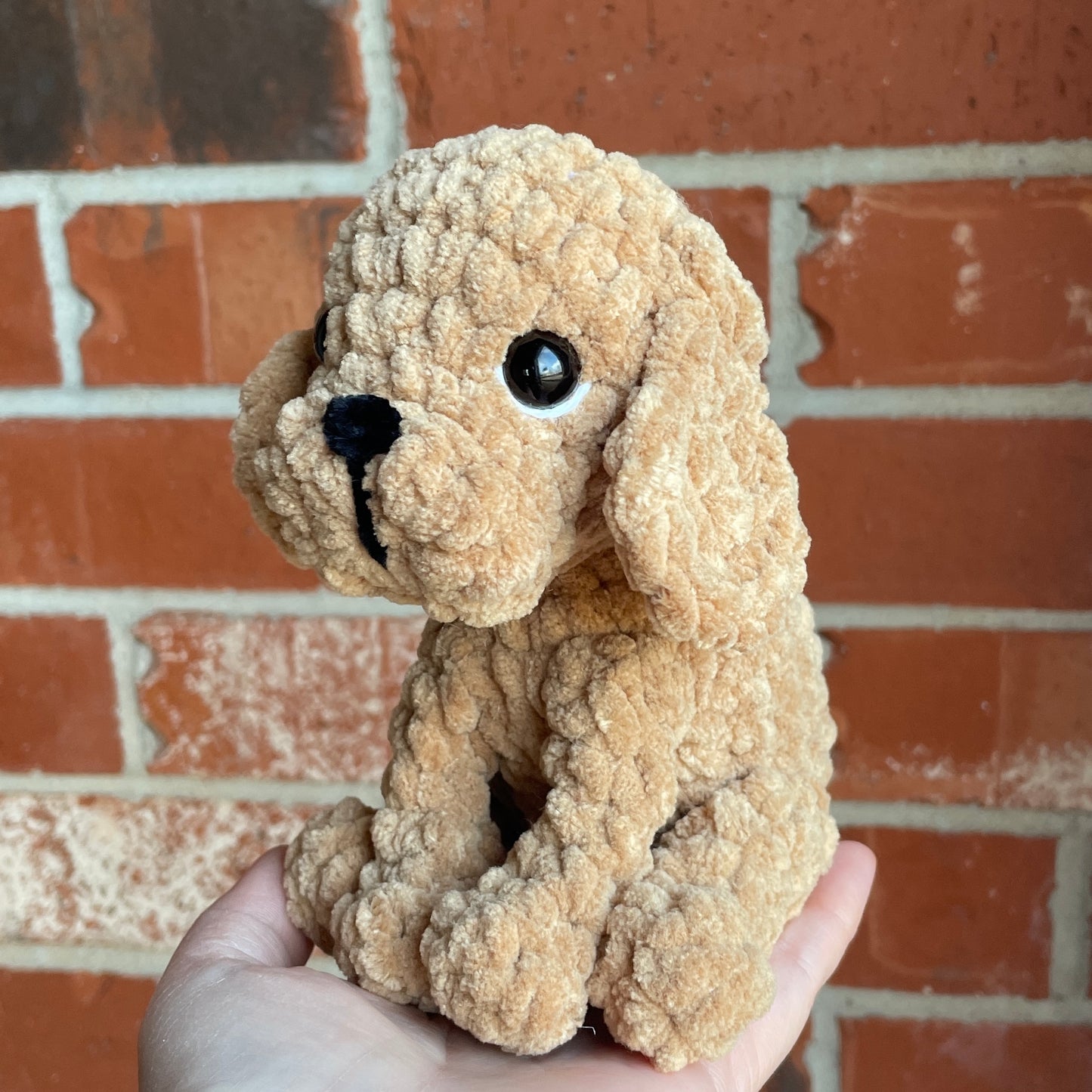 Crocheted Puppy Plushie