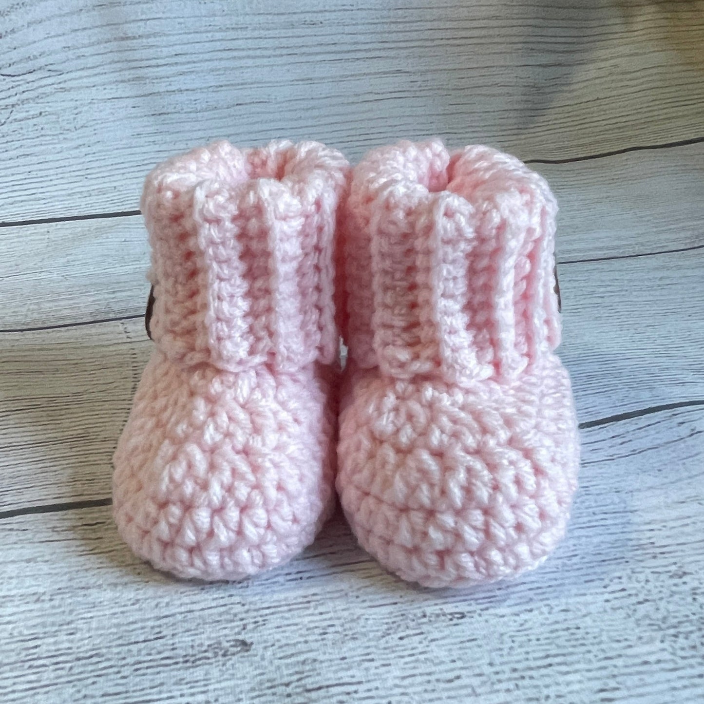 Cuffed Baby Booties