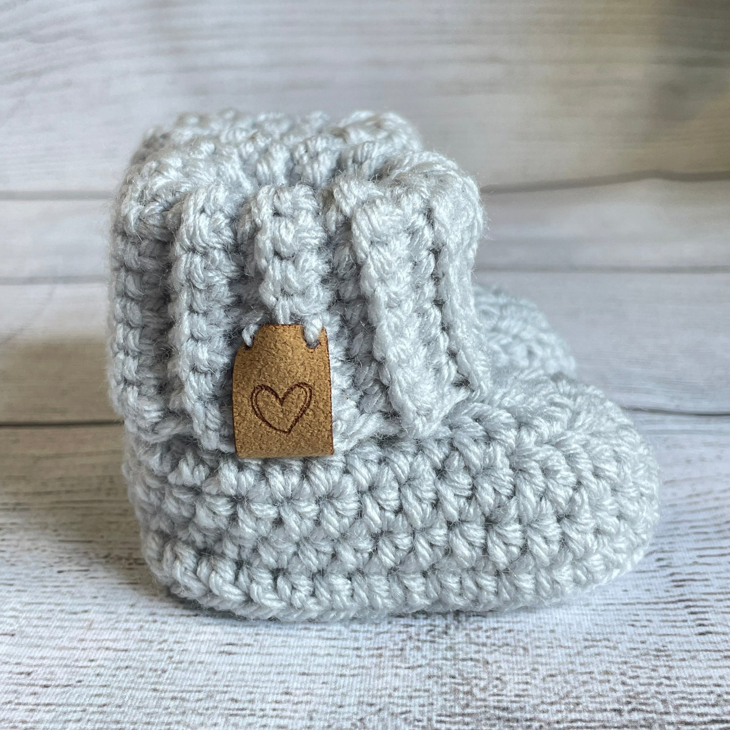 Cuffed Baby Booties