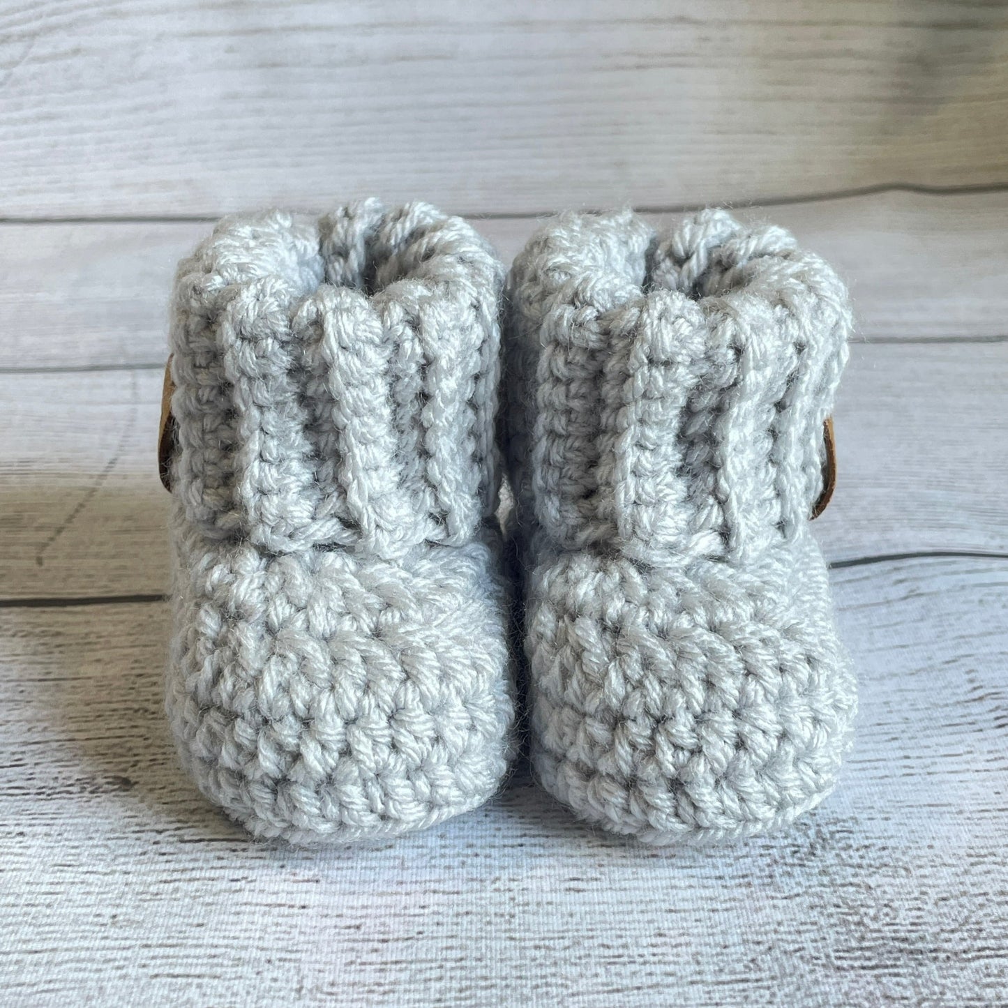 Cuffed Baby Booties