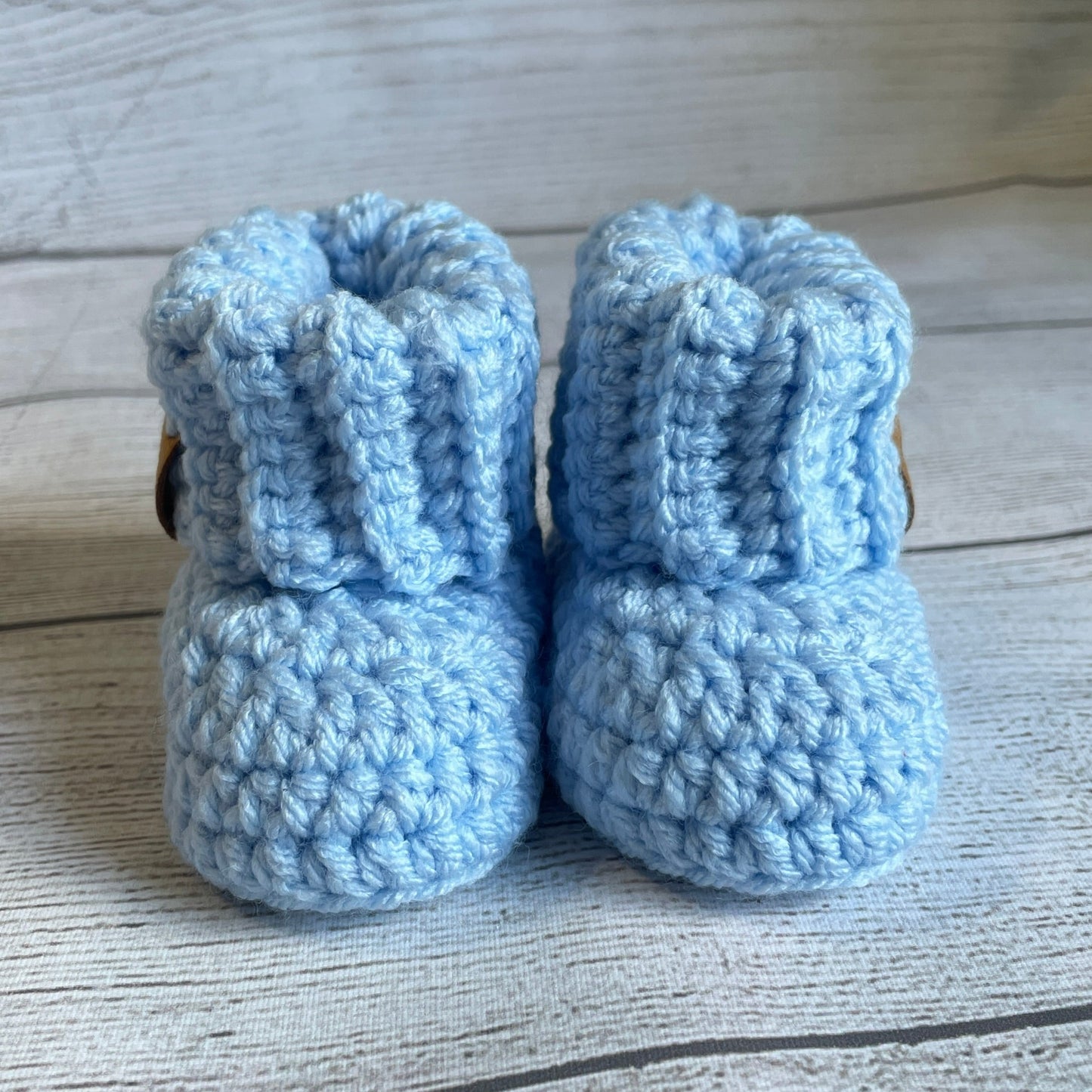 Cuffed Baby Booties