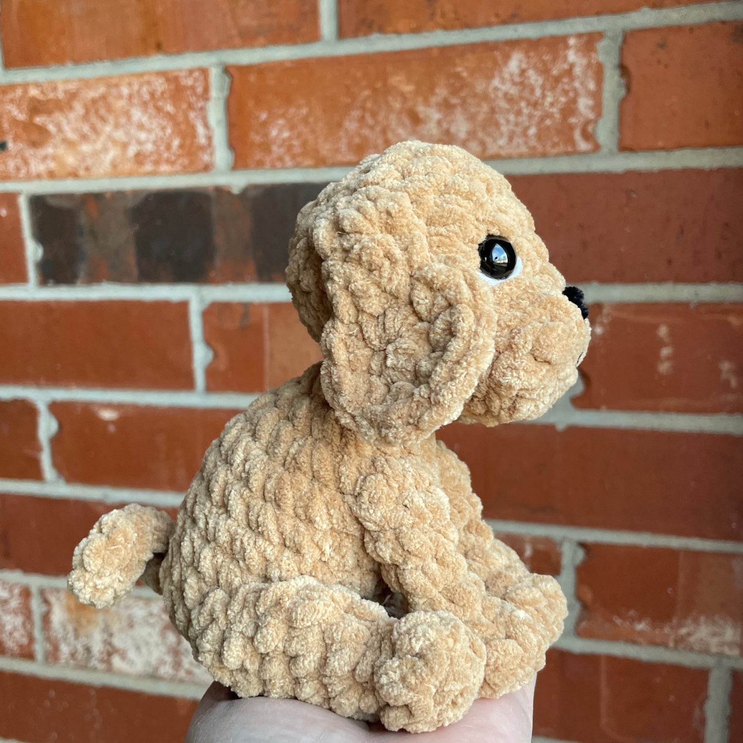 Crocheted Puppy Plushie