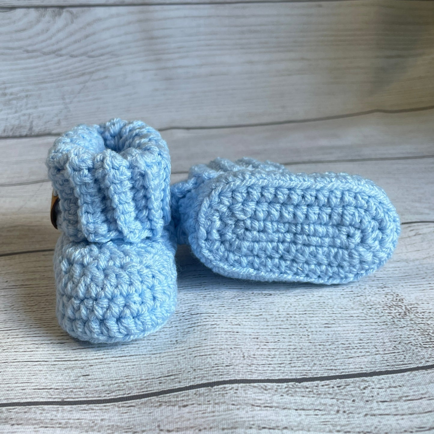 Cuffed Baby Booties