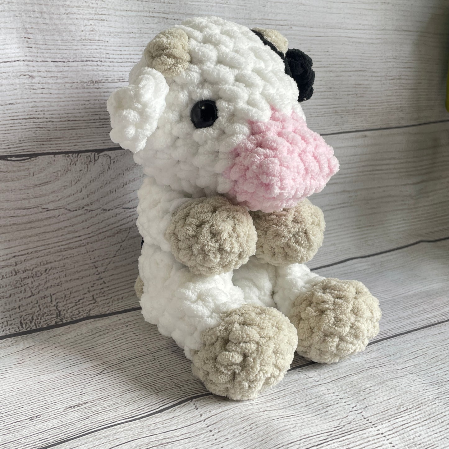 Baby Cow Snuggler Plushie Toy