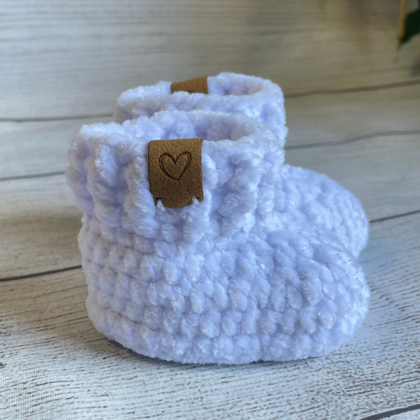 Velvet Baby Booties (Clearance!)