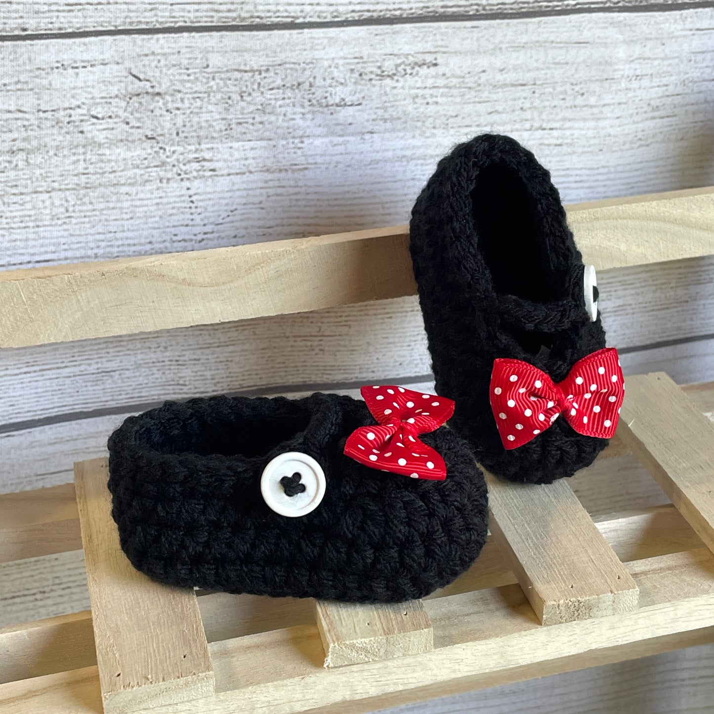 Baby Bow Slipper Shoes (Clearance!)