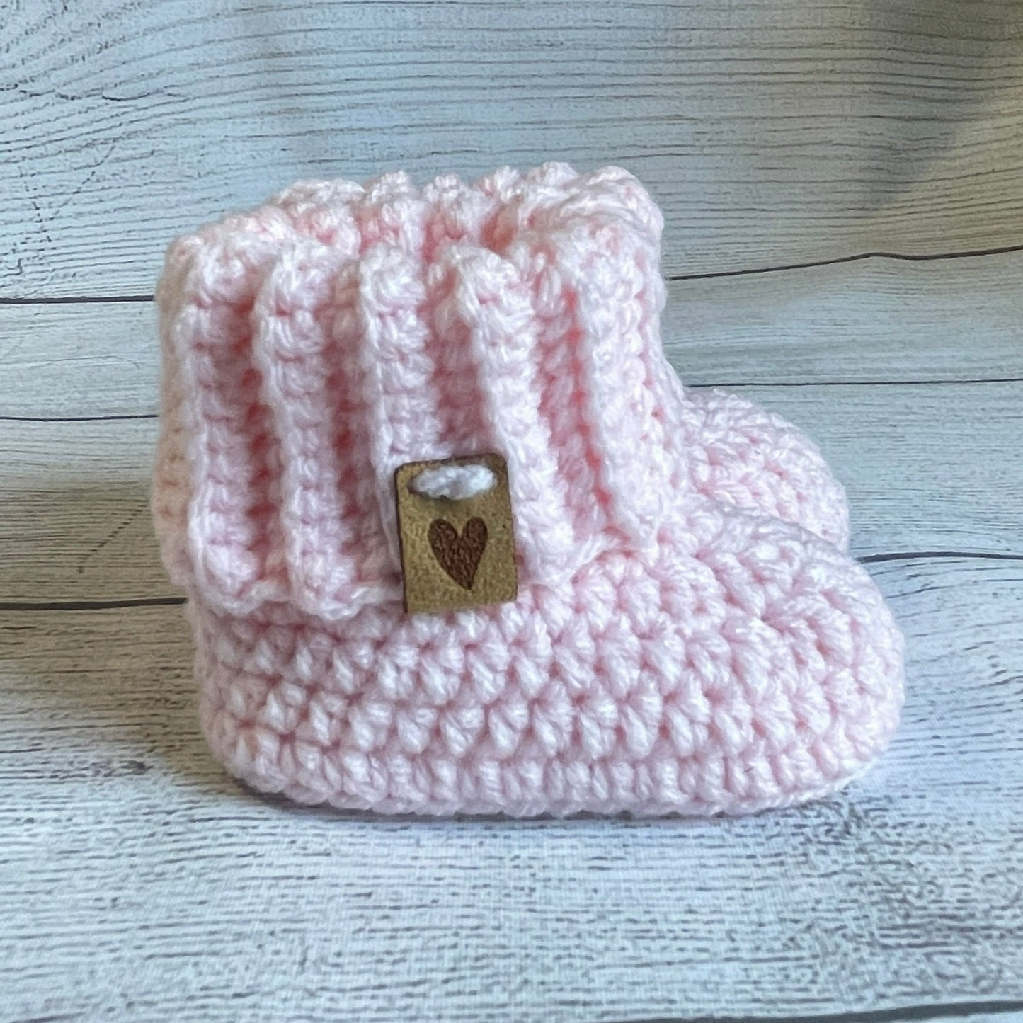 Cuffed Baby Booties