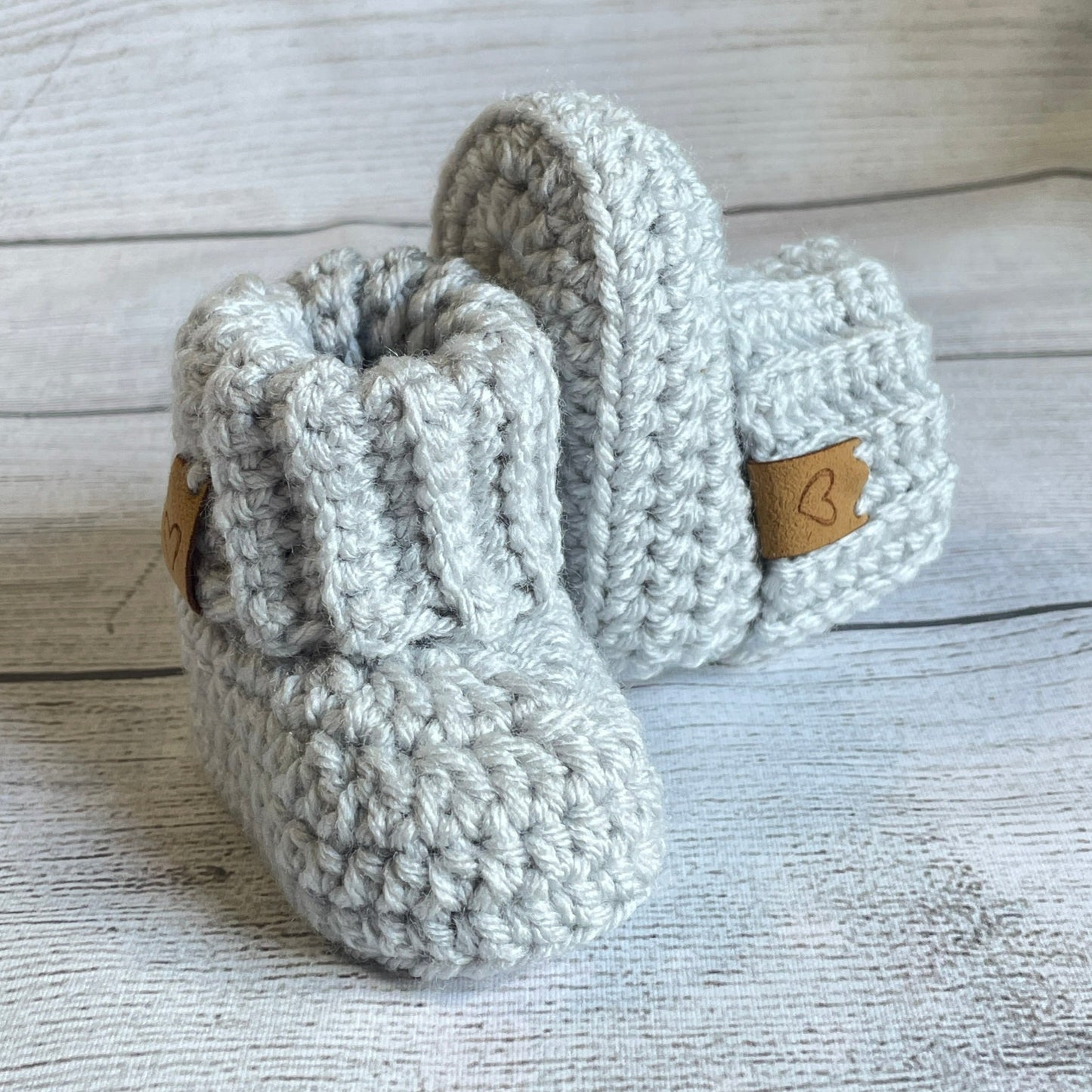 Cuffed Baby Booties