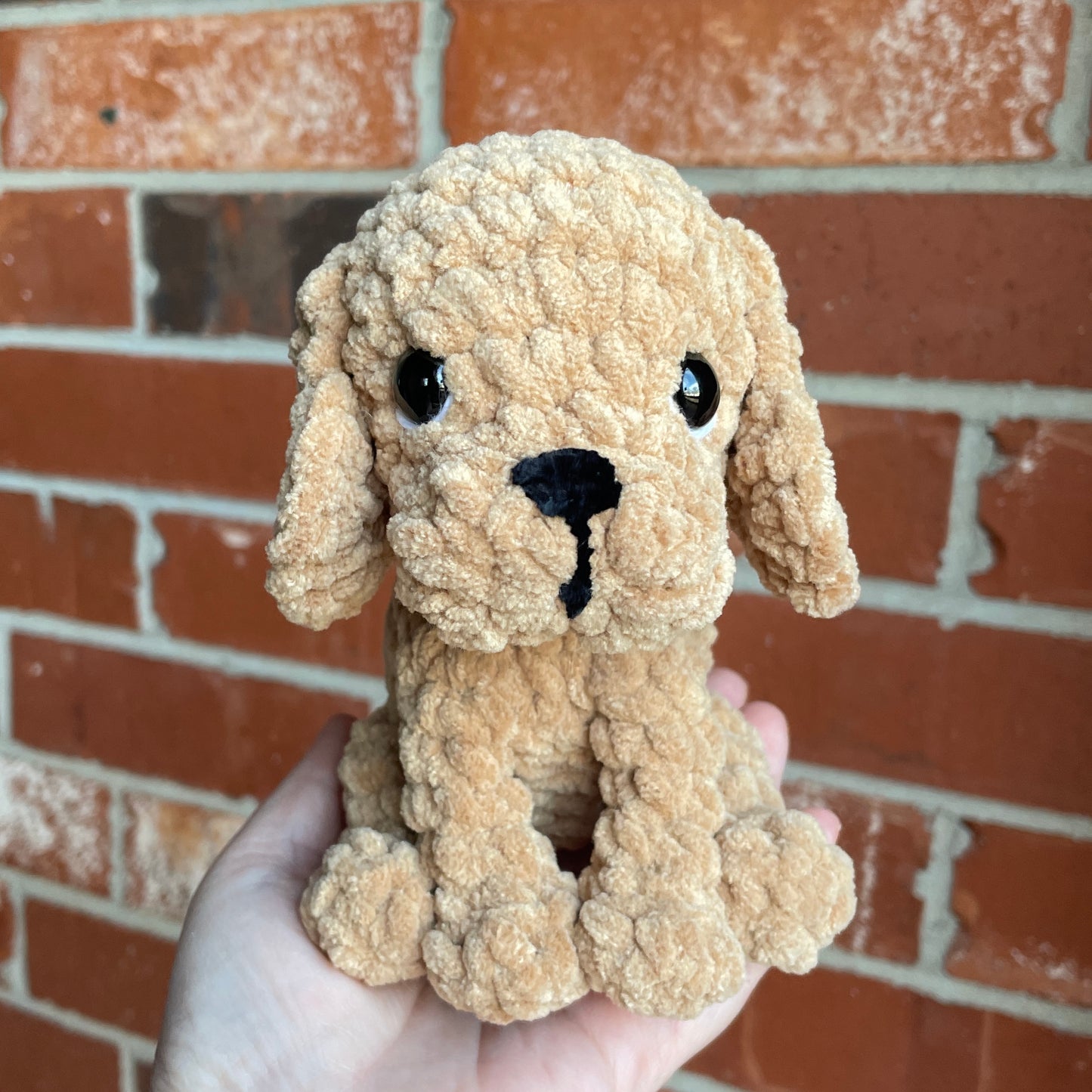 Crocheted Puppy Plushie