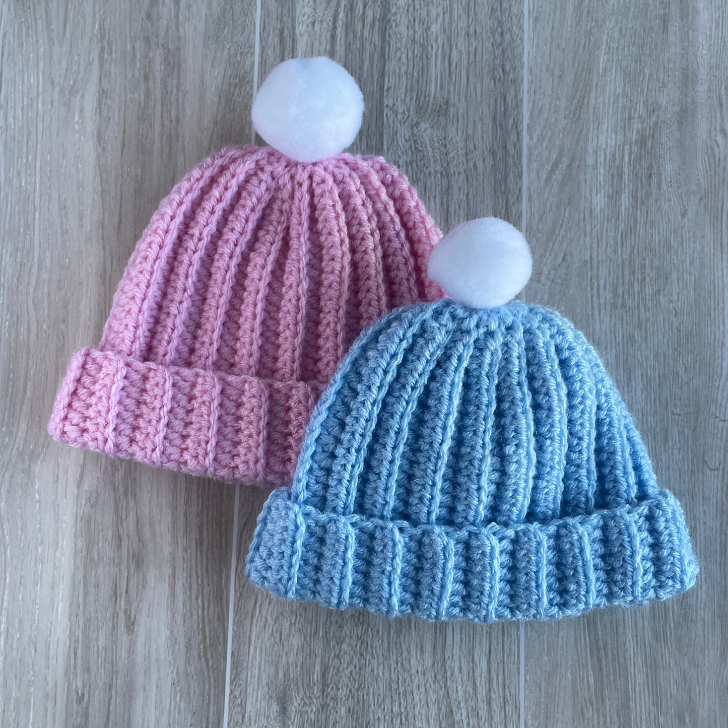 Mattie Preemie Beanie Crochet Pattern (PDF - digital download)