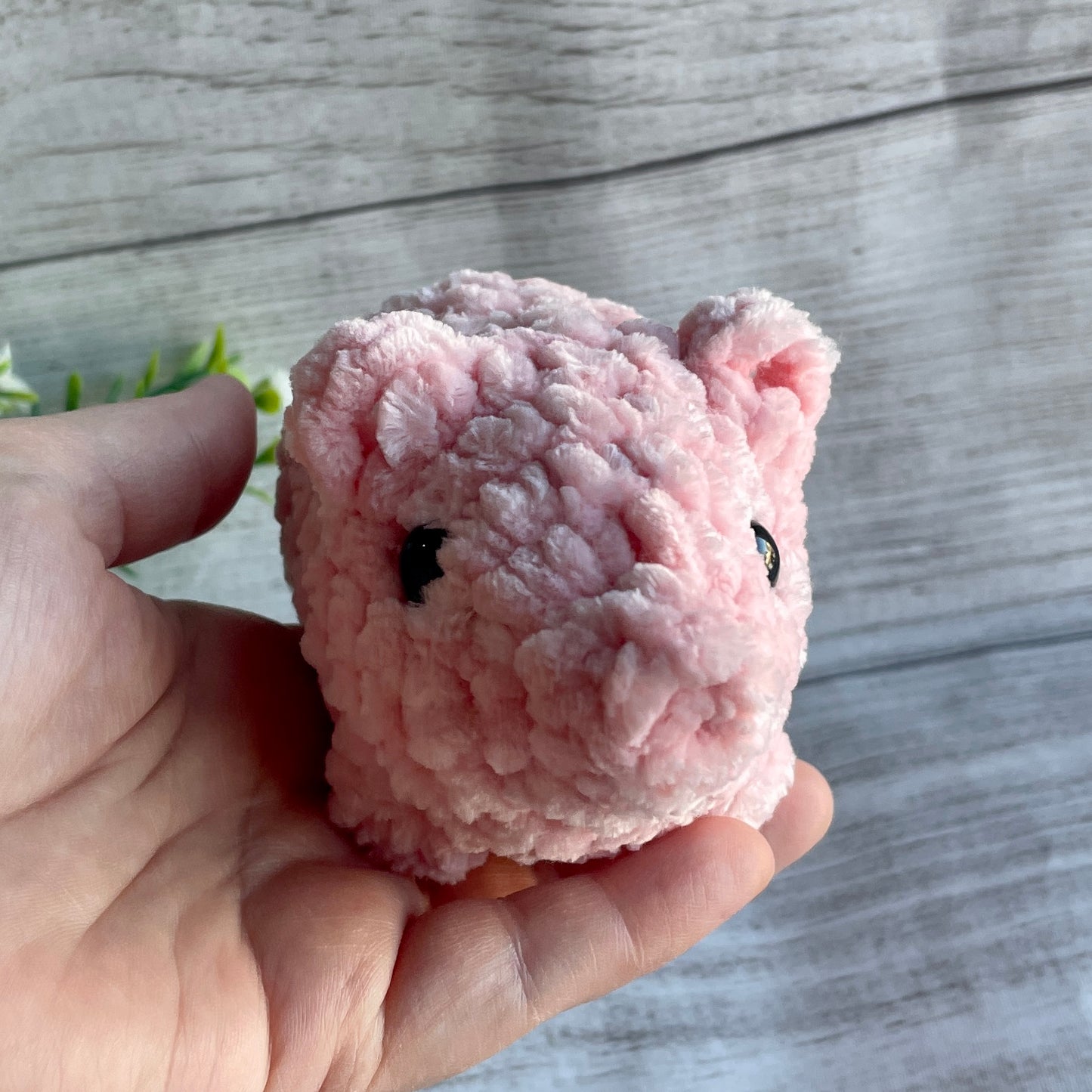 Crochet Piglet Plushie