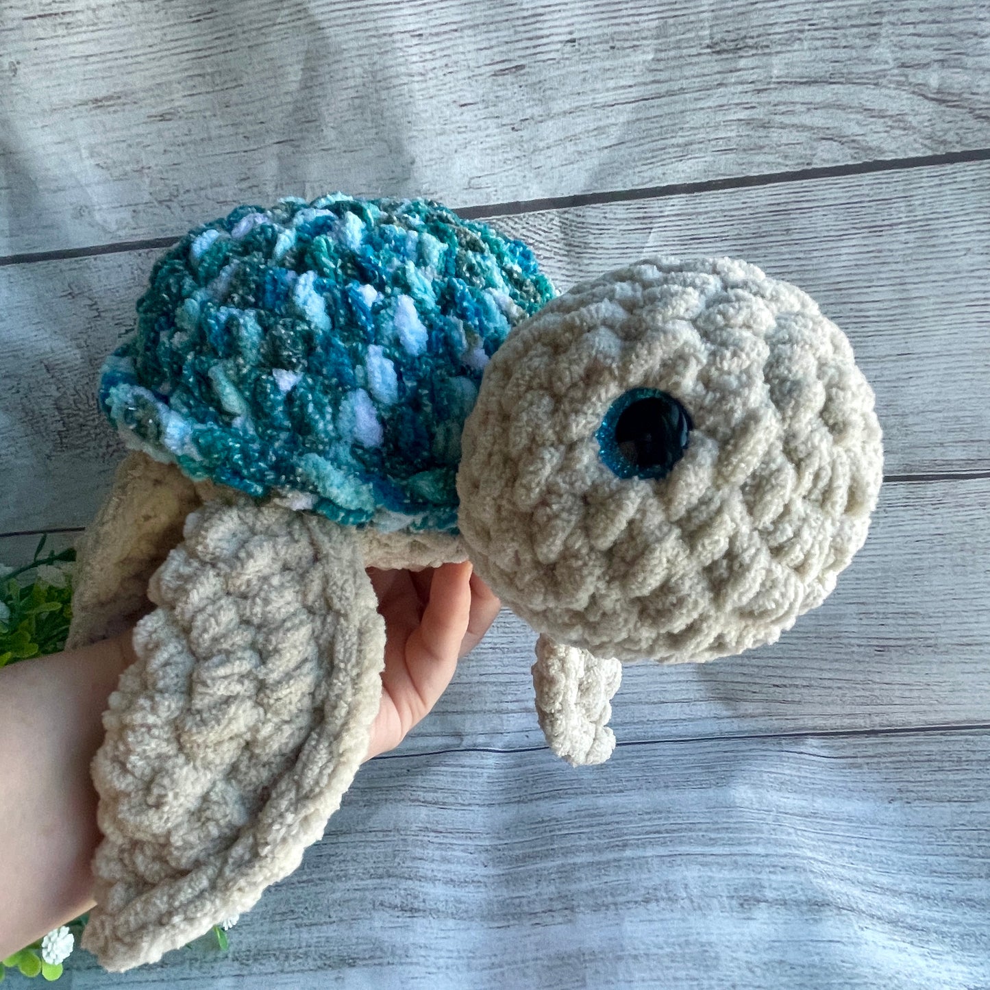 Sea Turtle Crochet Plushie