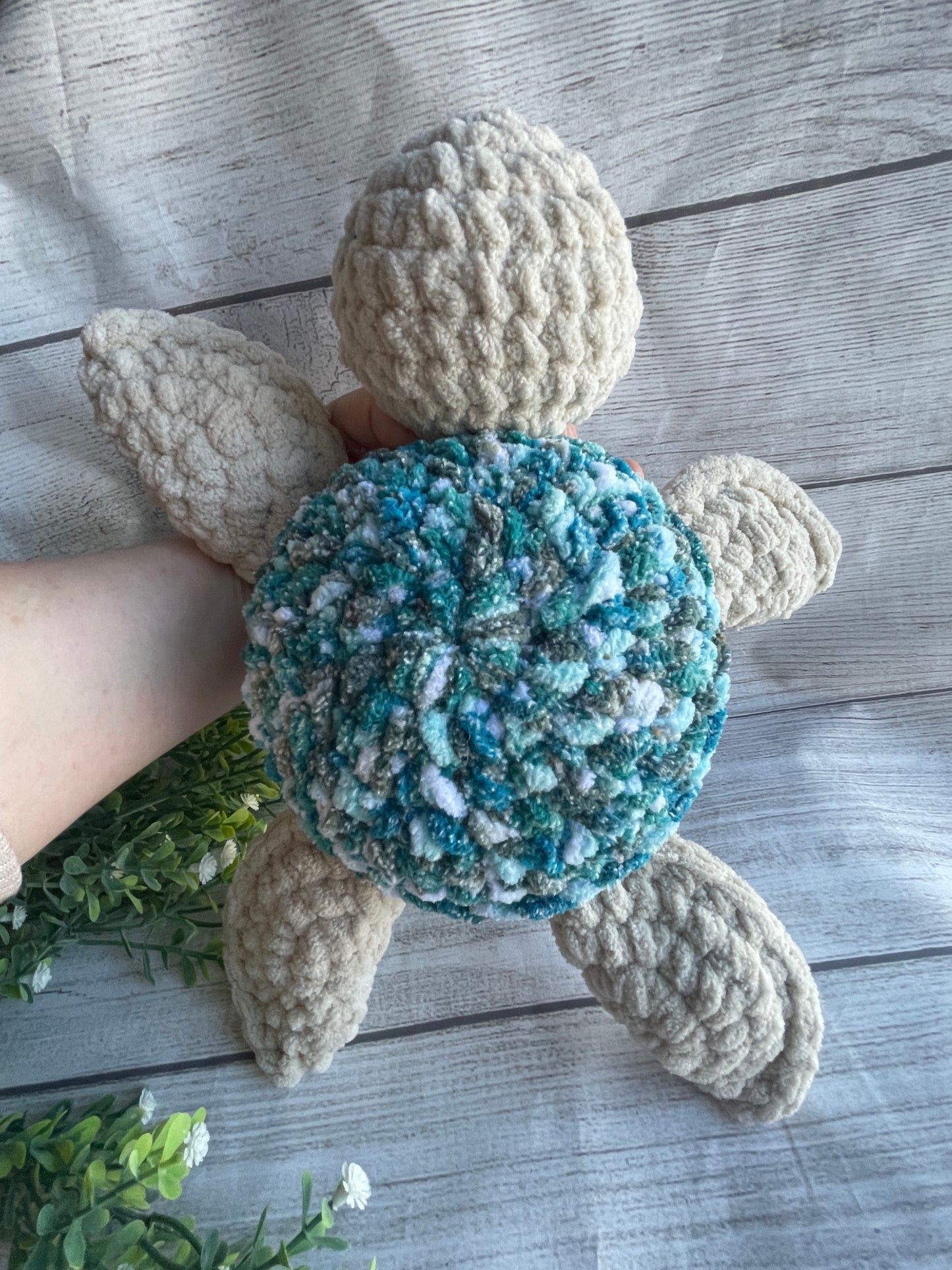 Sea Turtle Crochet Plushie