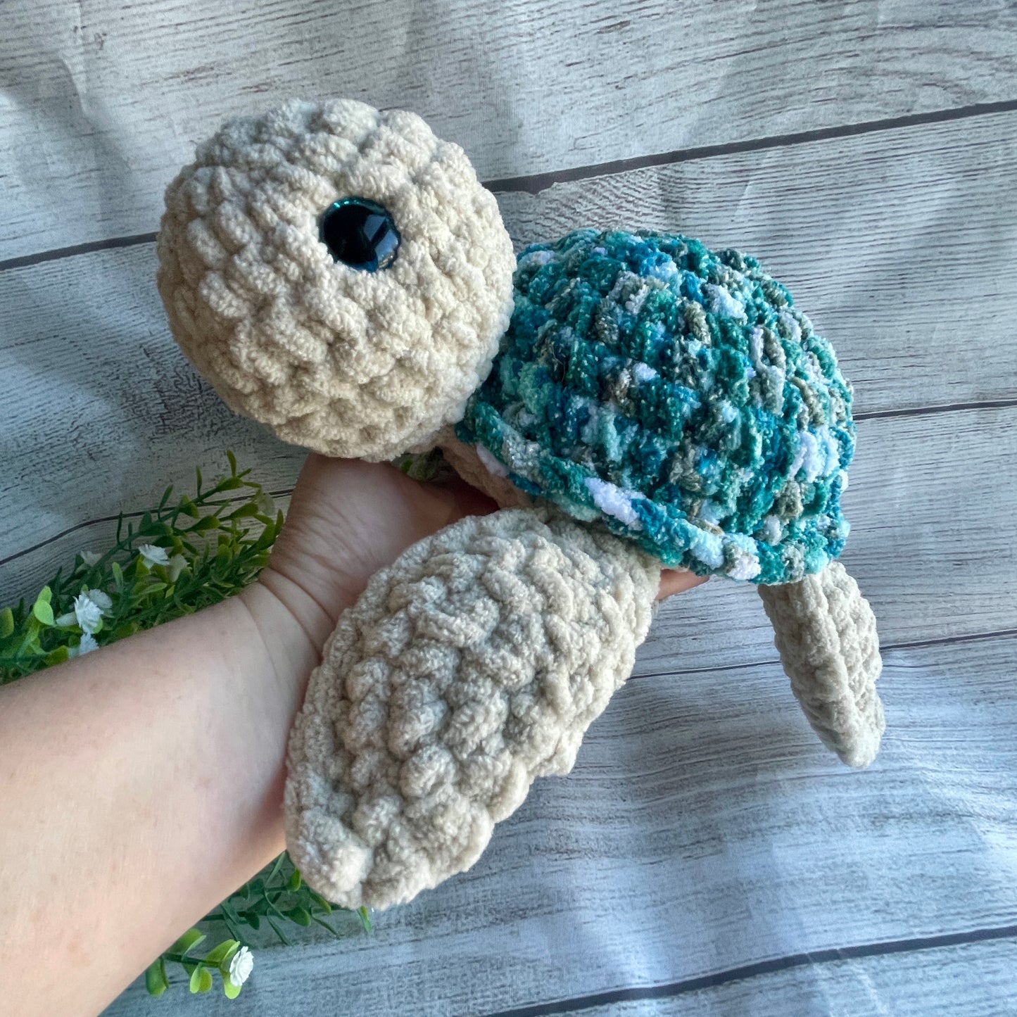Sea Turtle Crochet Plushie