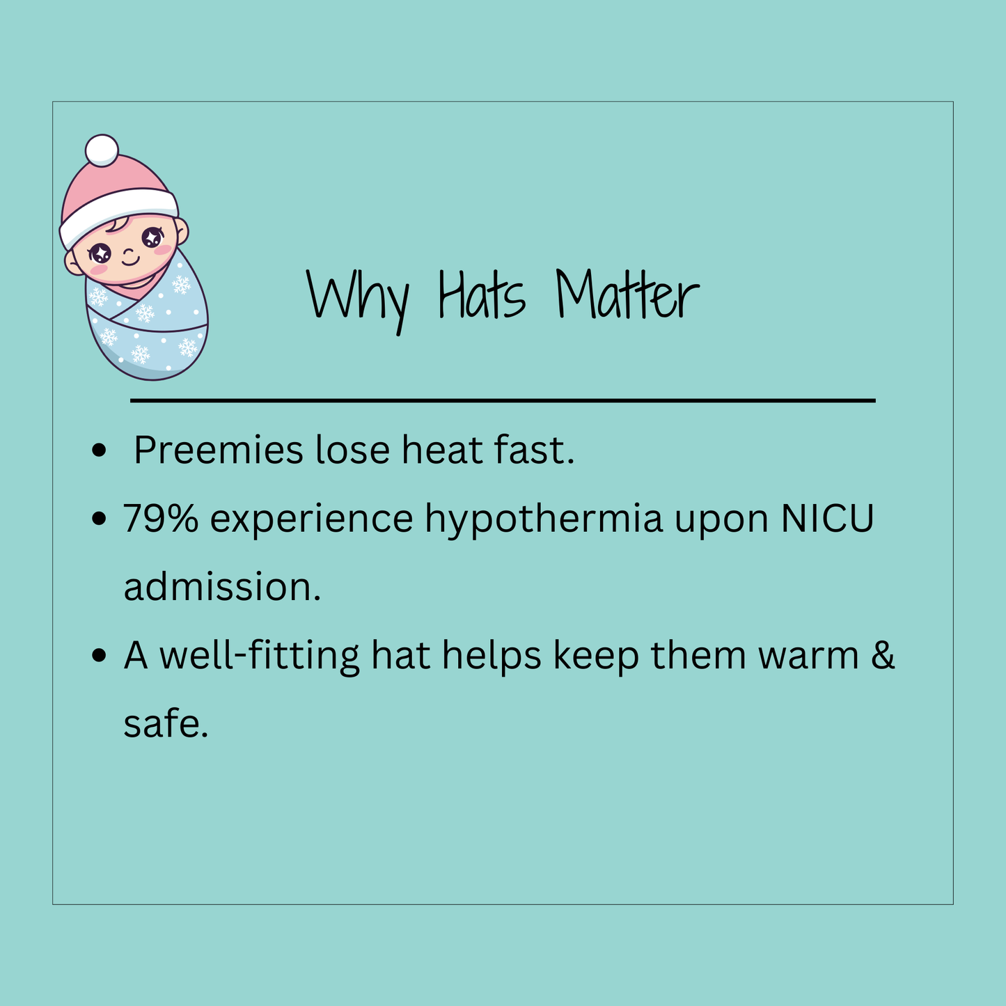 Mattie Preemie Beanie Crochet Pattern (PDF - digital download)