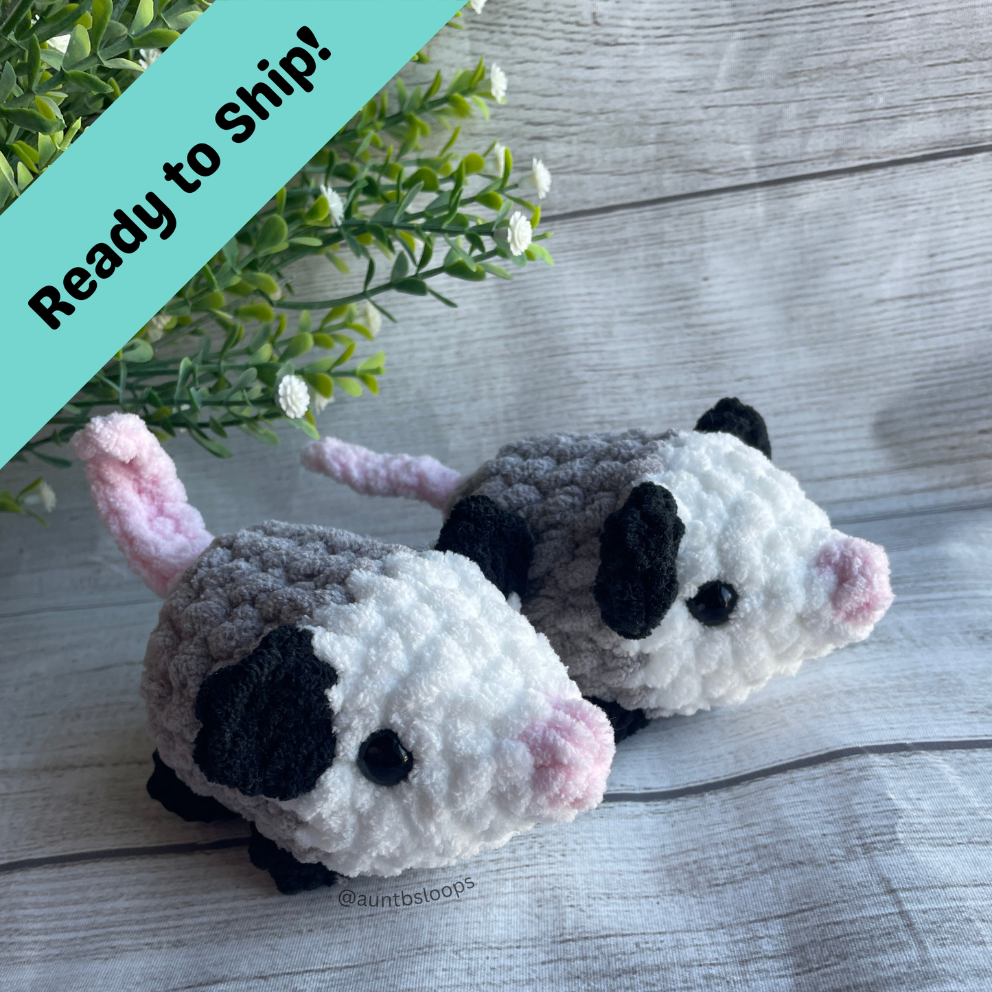 Crochet Possum Plushie