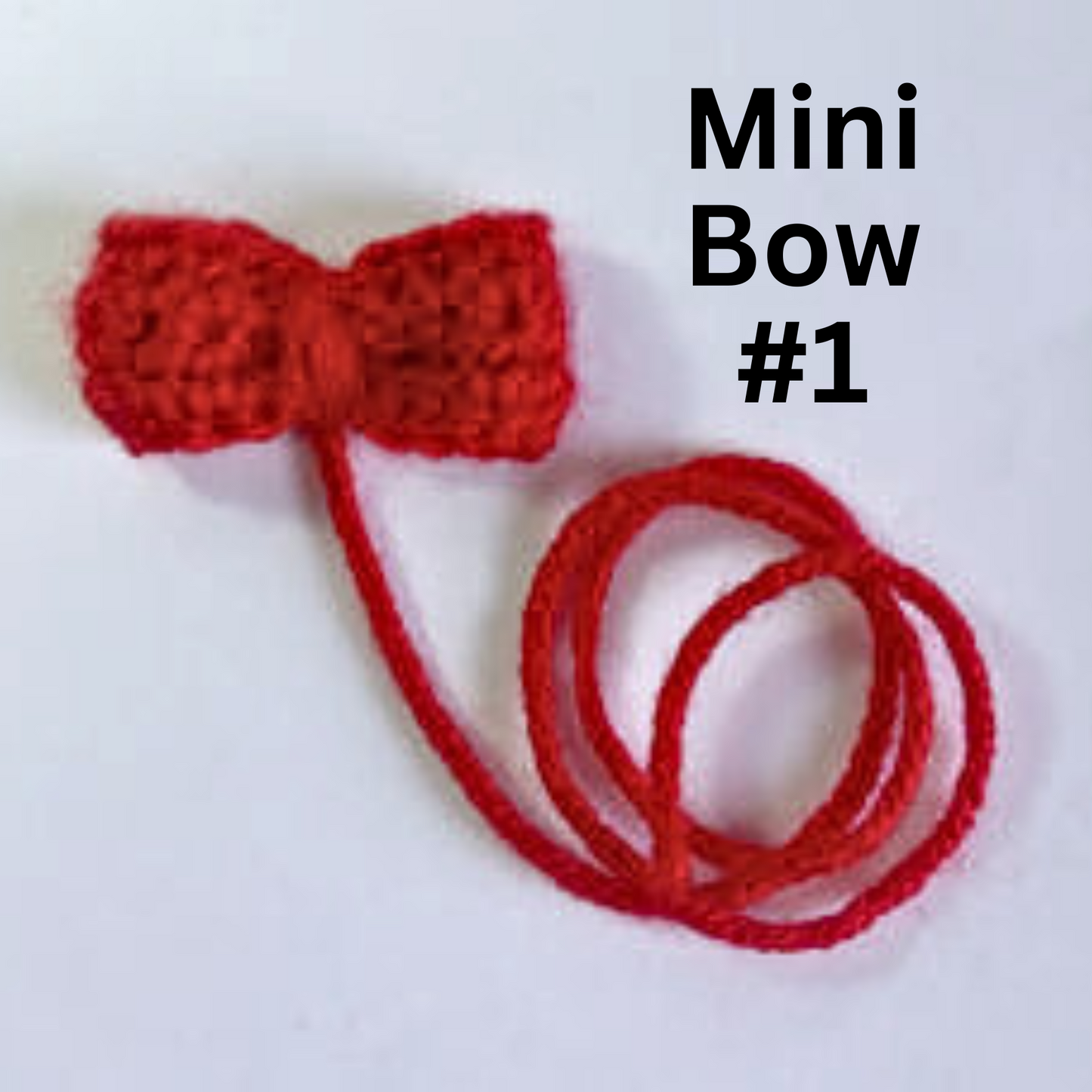 Mini Crochet Pattern Bundle- 3 Sizes (PDF - digital download)