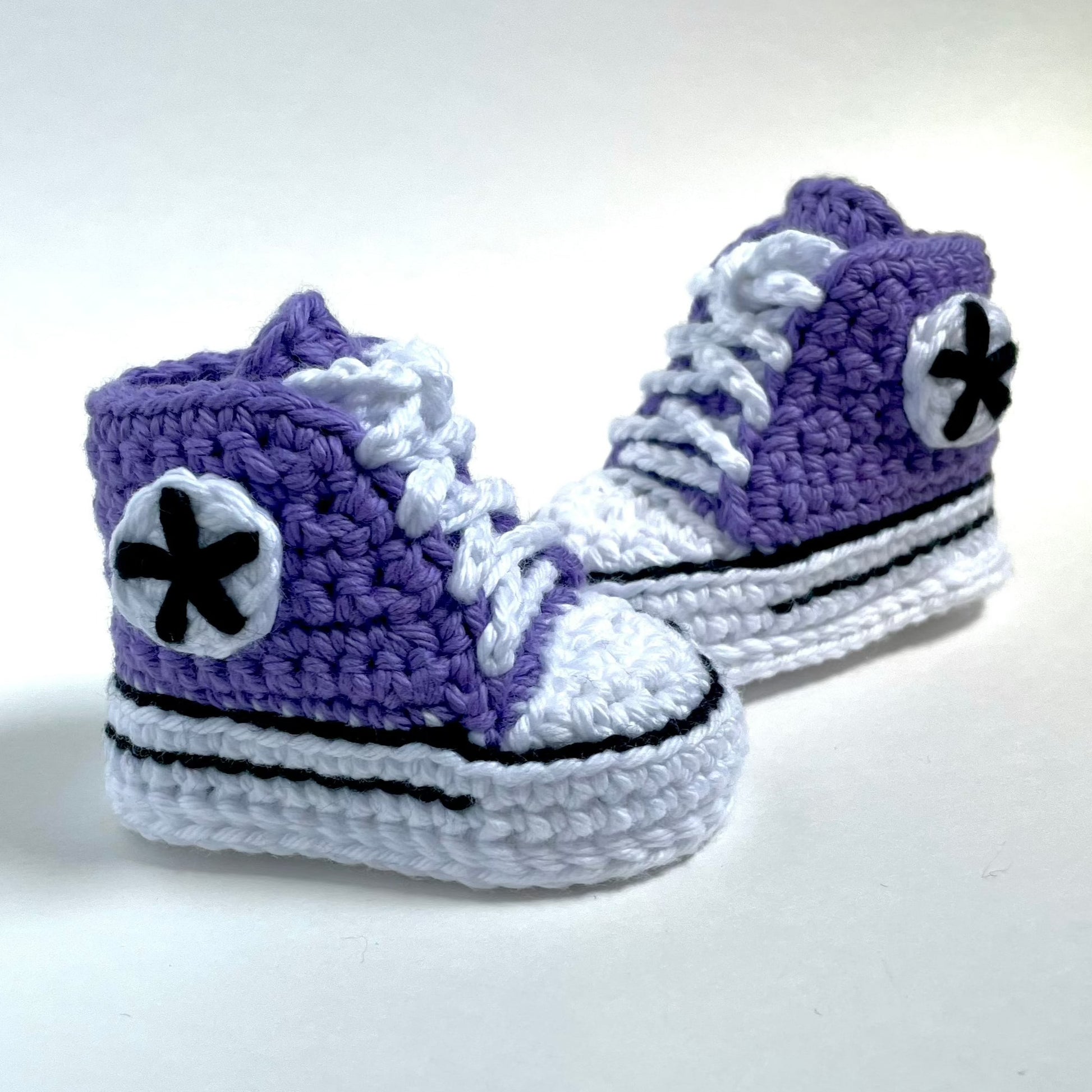 Crochet all 2025 star baby booties