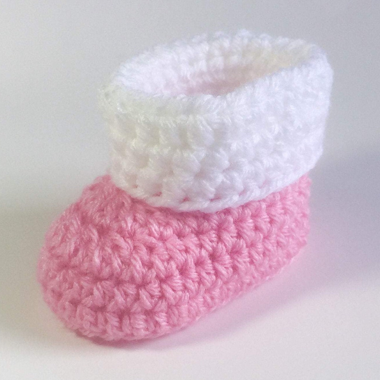 Cuffed Baby Booties Crochet Pattern (PDF - digital download) – Aunt B's ...