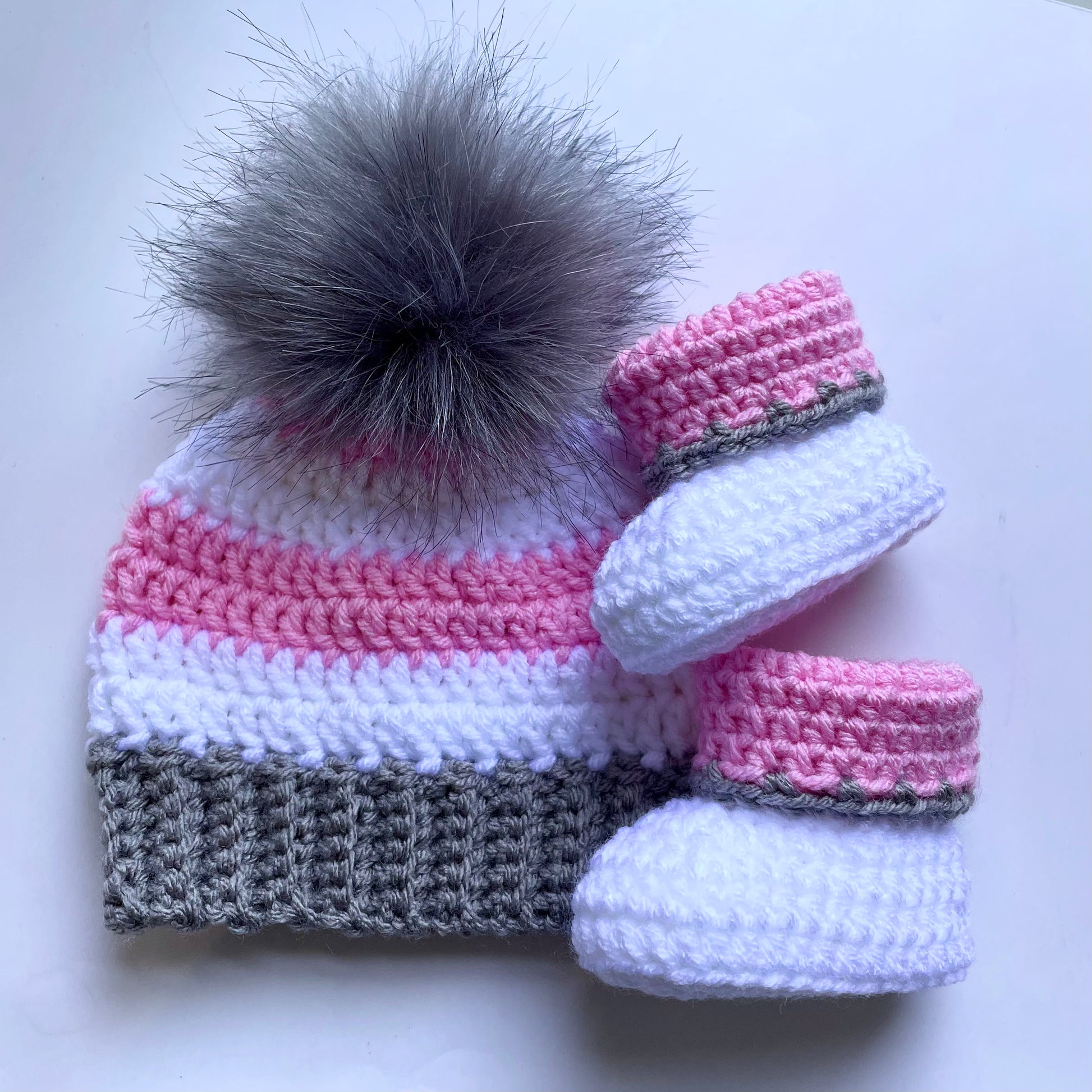Baby hat discount gloves set